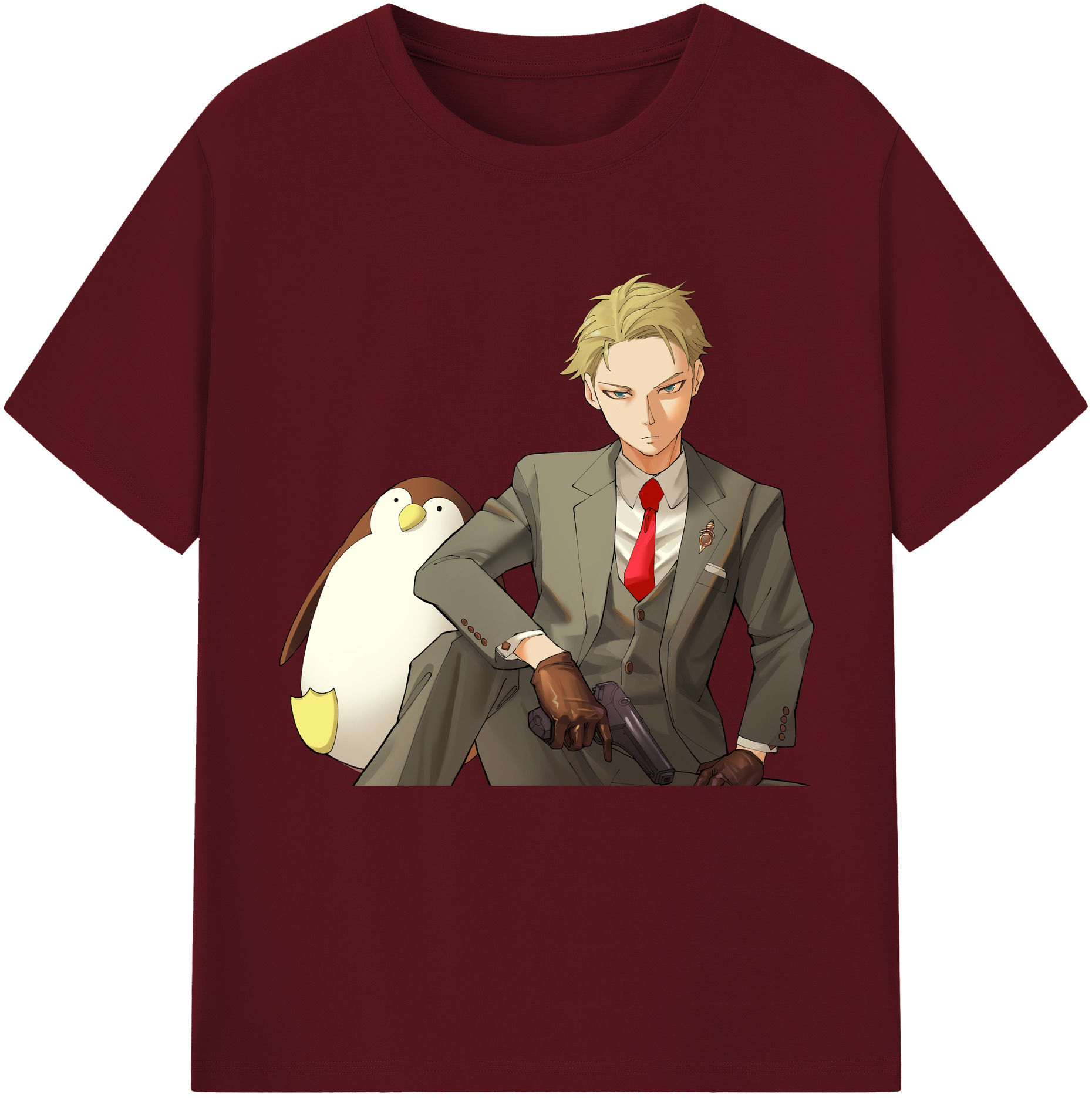 （画像用） SPY×FAMILY间谍家家酒 綿100％半袖Tシャツ（フロントプリント）